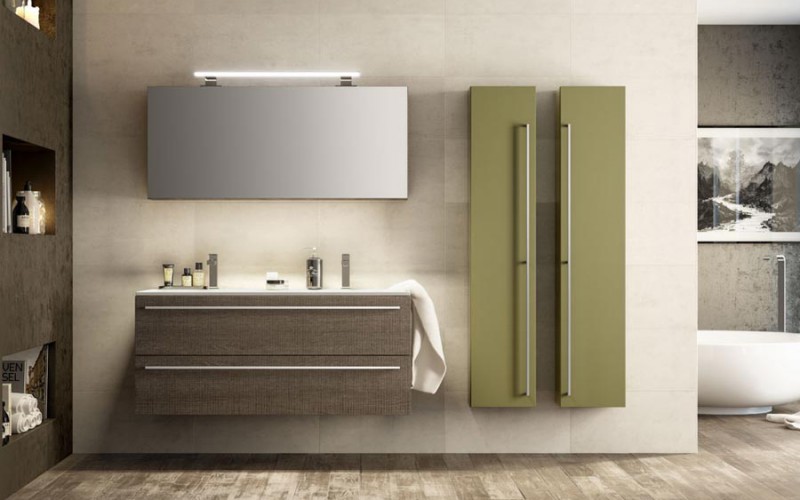 Mobili da bagno dal design componibile - Cima
